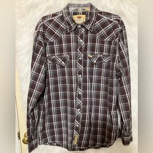 Western Long Sleeve Button Down size XL